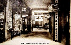 ORAN - BOULEVARD SEGUIN - PASSAGE PEREZ - 1917